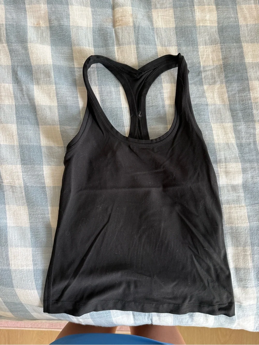 lululemon athletica Black Racerback Training Tank